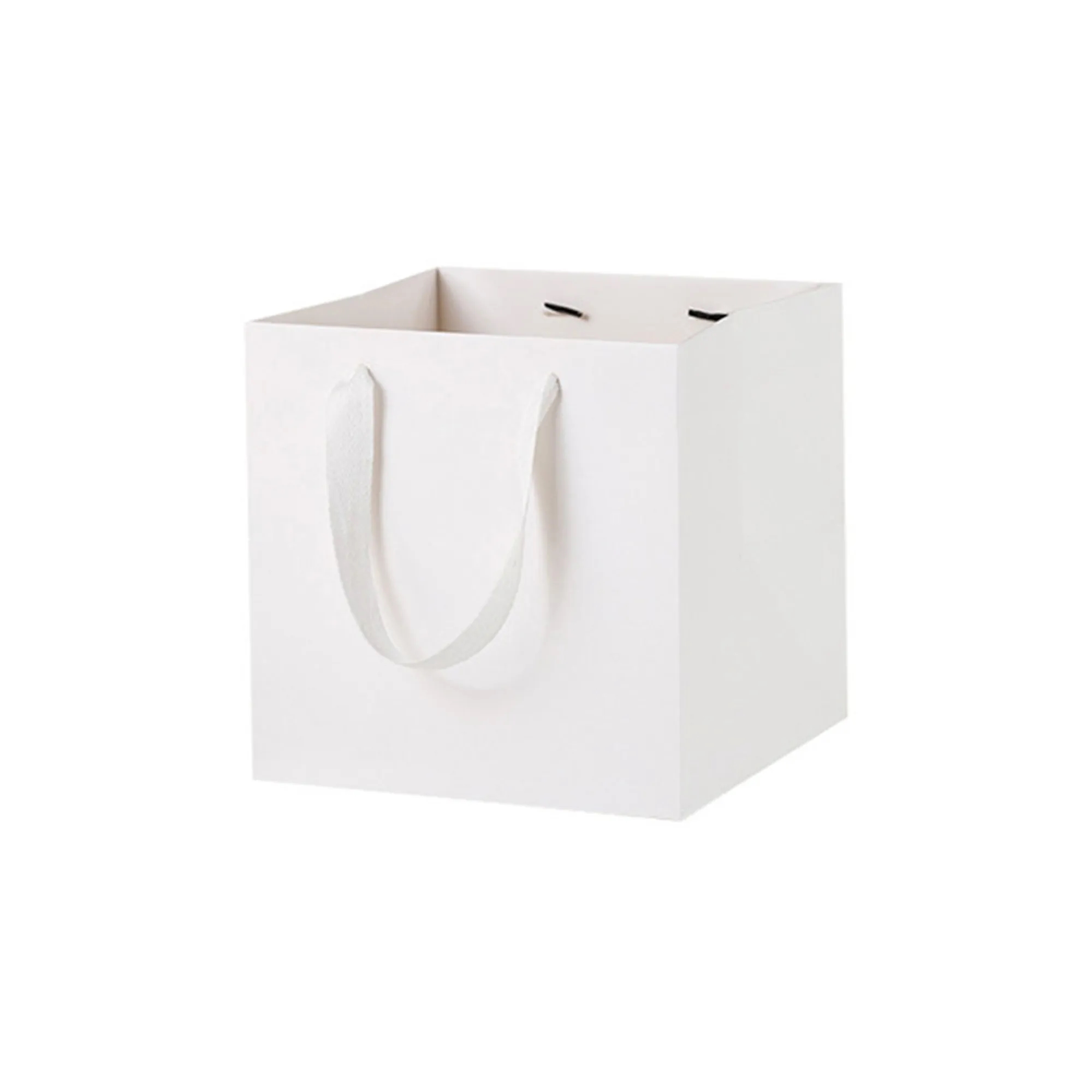 Vibrant Square Paper Gift Bags for Presents With Handles 11