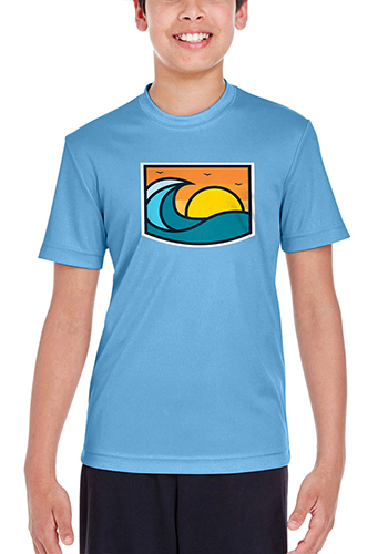 3.8 oz 100% Polyester Interlock with Moisture-Wicking Protection 63