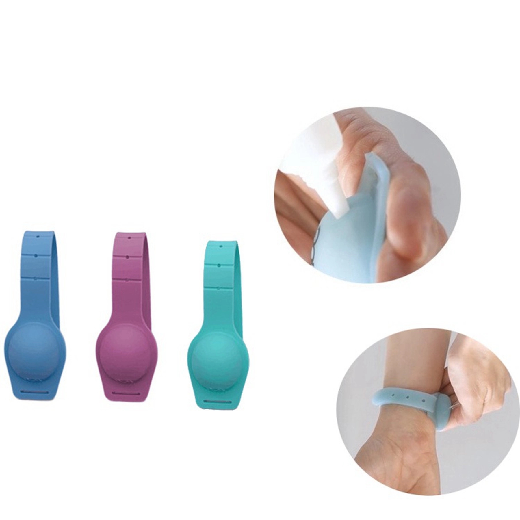 Silicone Sanitizer Wristband 4