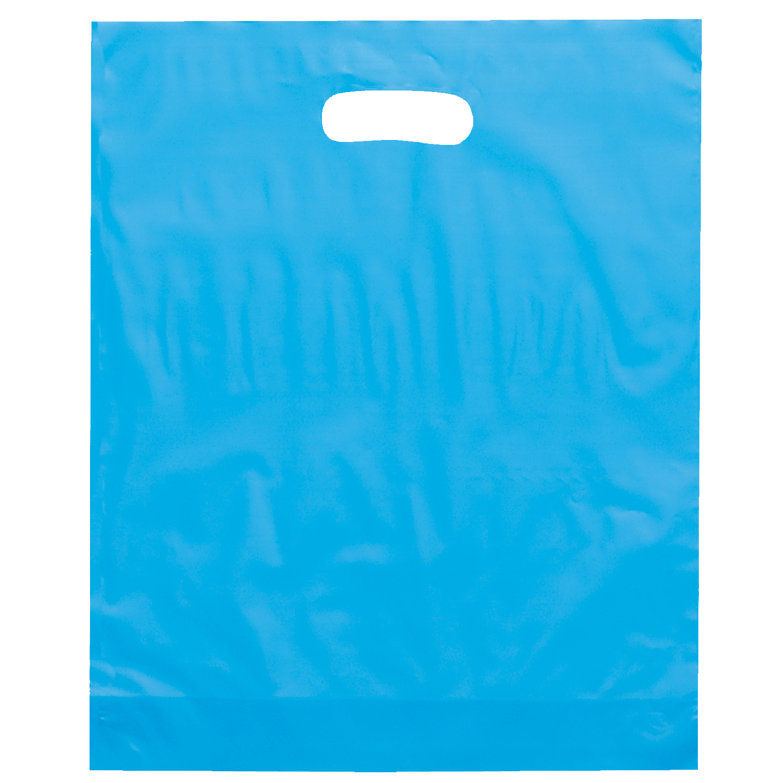 Orchid™- Frosted Brite Die Cut Handle - Flexo Ink Print 10