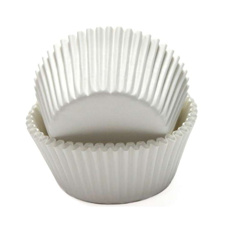 Baking Cups - White 50 Pack 2