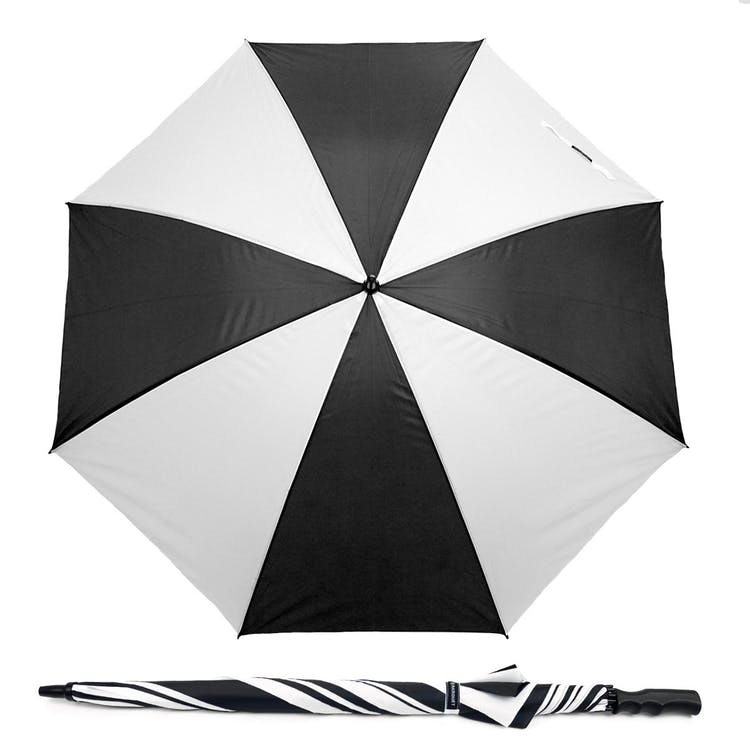 Umbrellas - Black & White Windproof 2