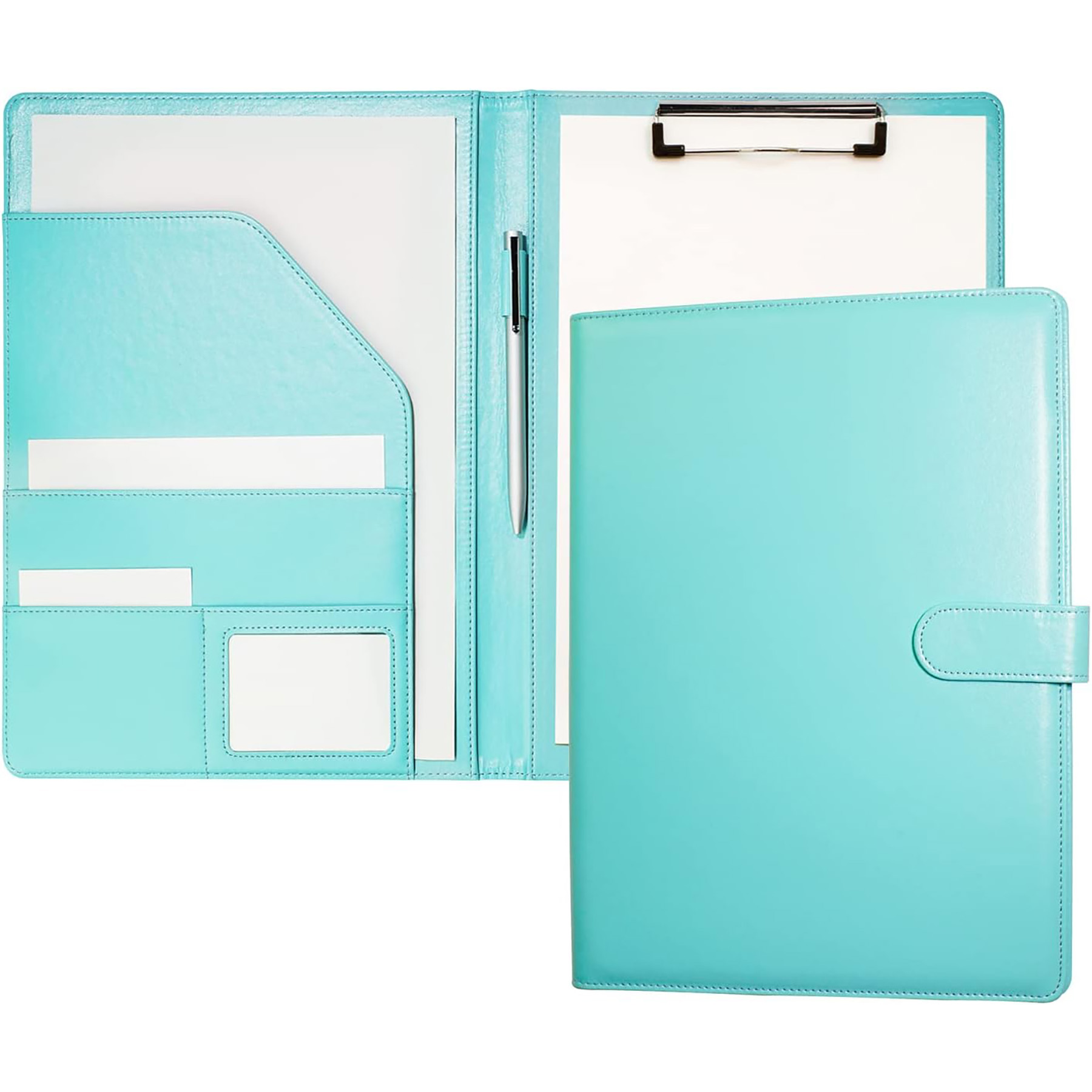 Faux Leather Storage Clipboard 5
