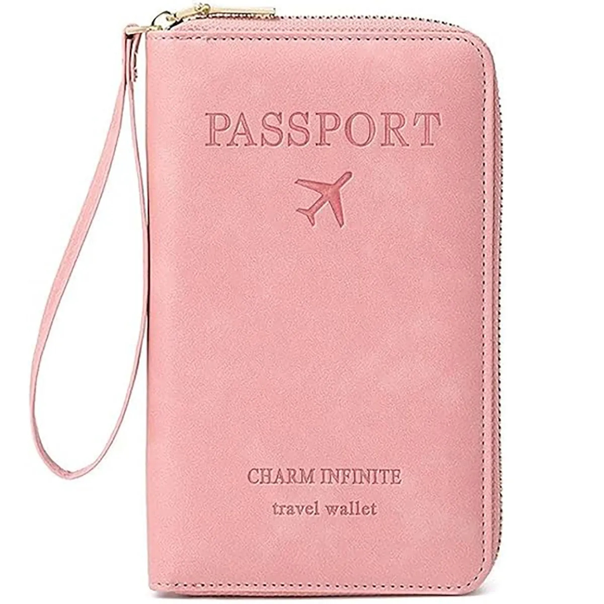 Passport ID Bag Zipper Anti-Theft Airplane Wallet 3
