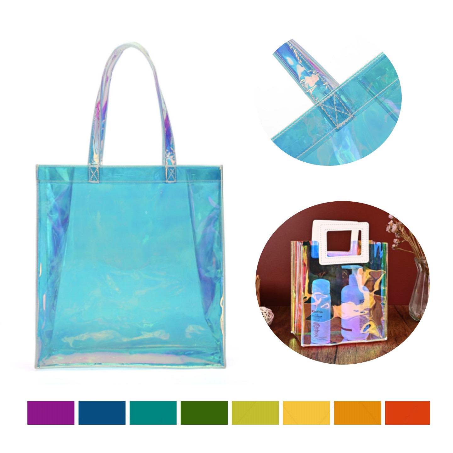 PVC Clear Tote Bag 2