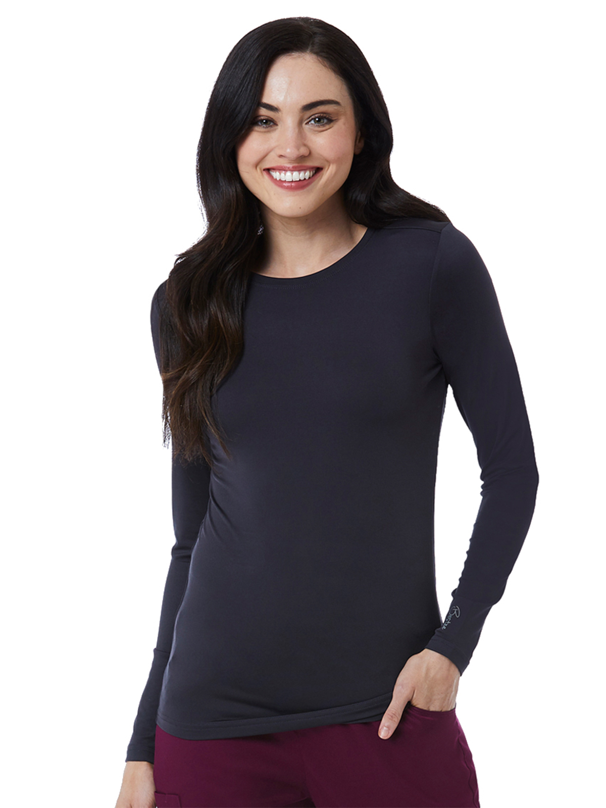 Maevn - Bestee - Women's Basic Long Sleeve Underscrub Tee 21