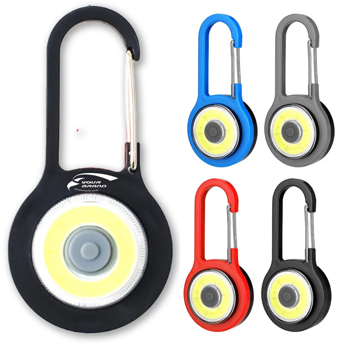 Portable Safety Carabiner Keychain LED Work Light 5
