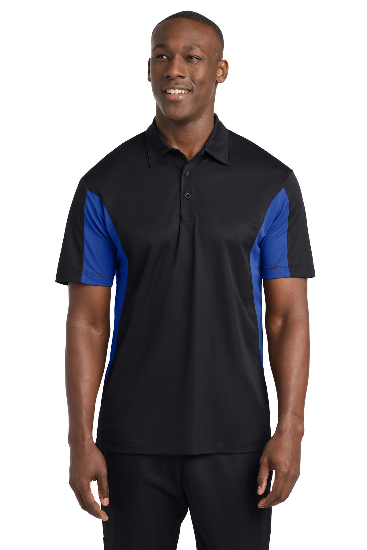 Sport-Tek Side Blocked Micropique Sport-Wick Polo. ST655 62