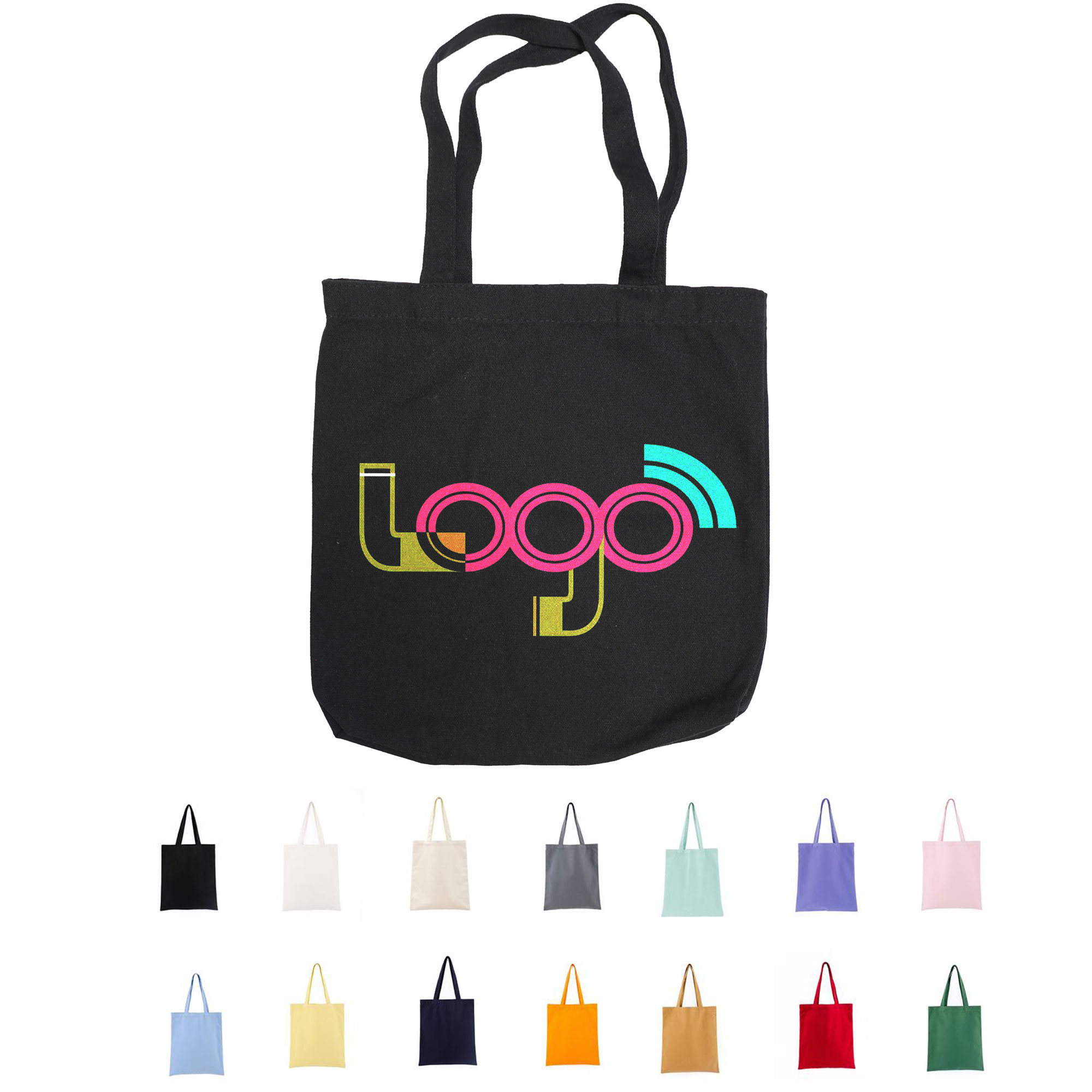 Canvas Tote Bag, custom tote bag with logo imprint 1