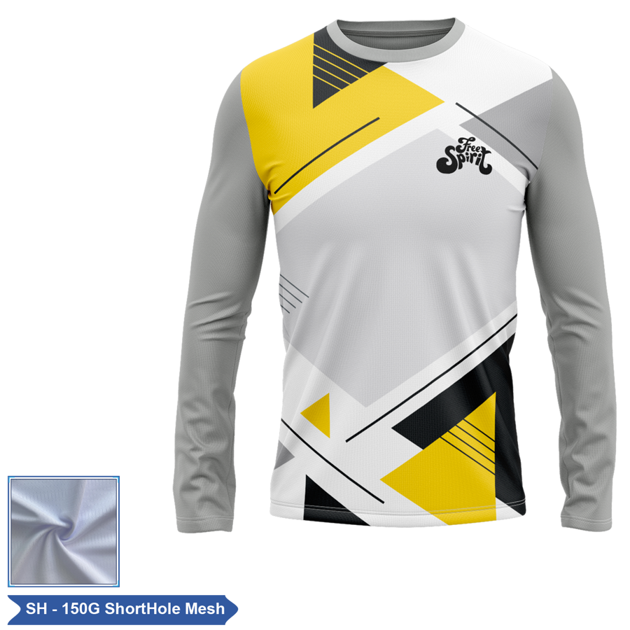 Sublimation Small Hole Long Sleeve Tee - Unisex, Women, Kids 8