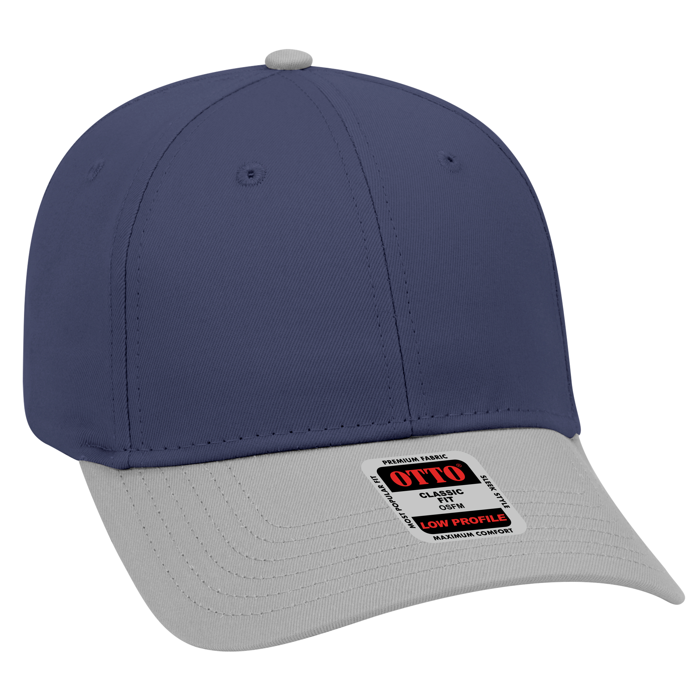 OTTO CAP® 6 Panel Low Profile Baseball Cap 4