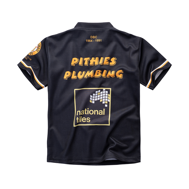 UPHILL™ Sublimation 2 Button Baseball Jersey 2