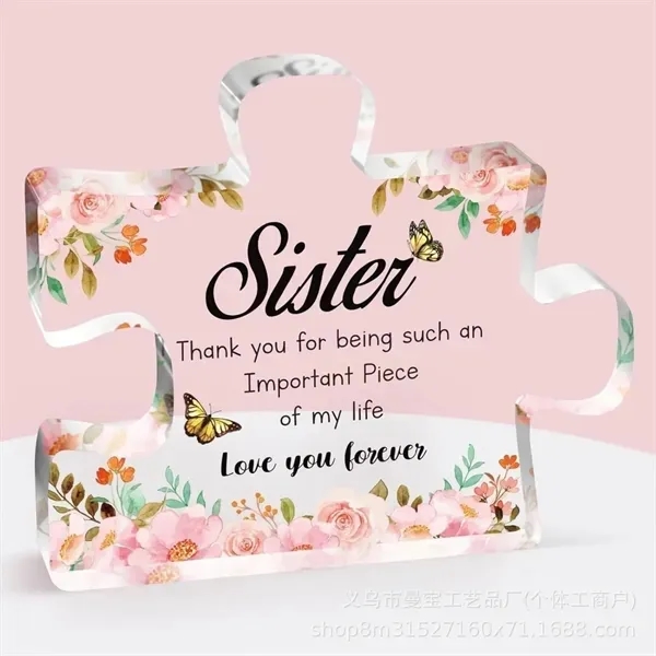 Acrylic Blessing Gift - Irregular Pattern Design 9