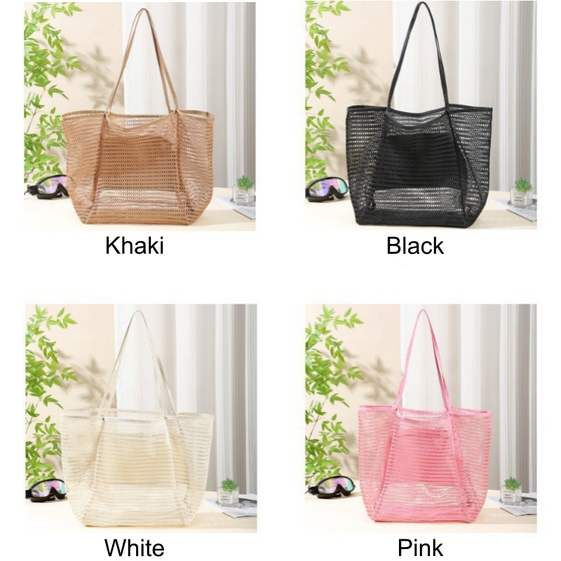 Beach Bag - Mesh Beach Tote Bags 4