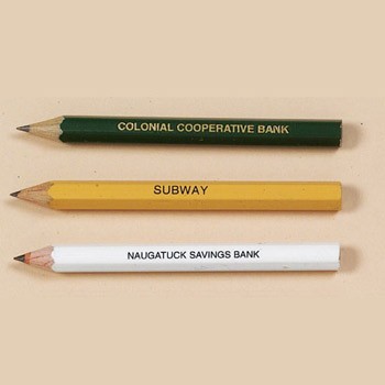 Hex Golf Pencil (3-1/2") 1