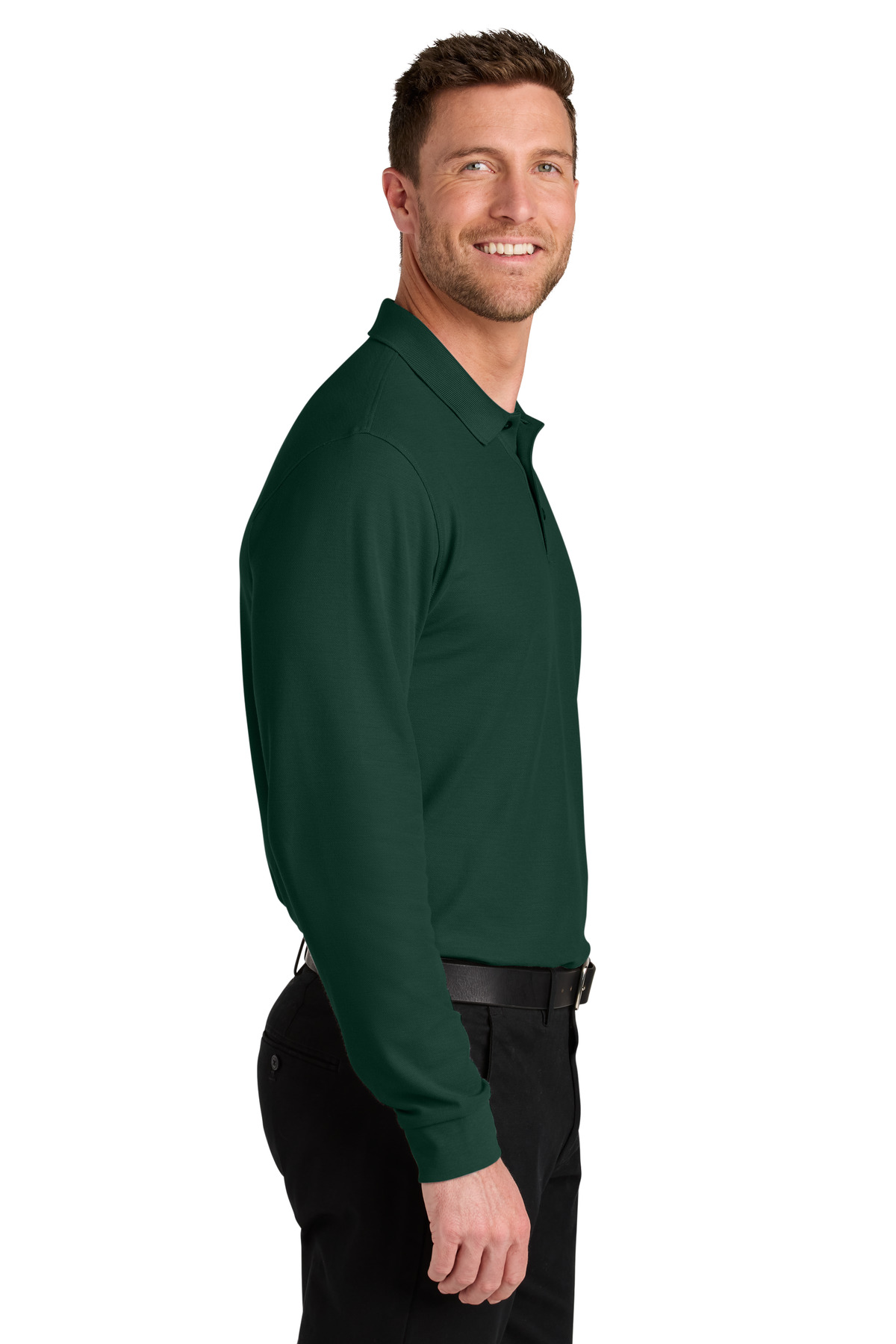 Port Authority Wearever Signature Pique Long Sleeve Polo K200LS 50