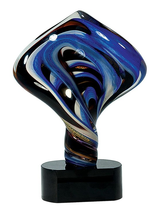 Diamond Twist Art Glass 2