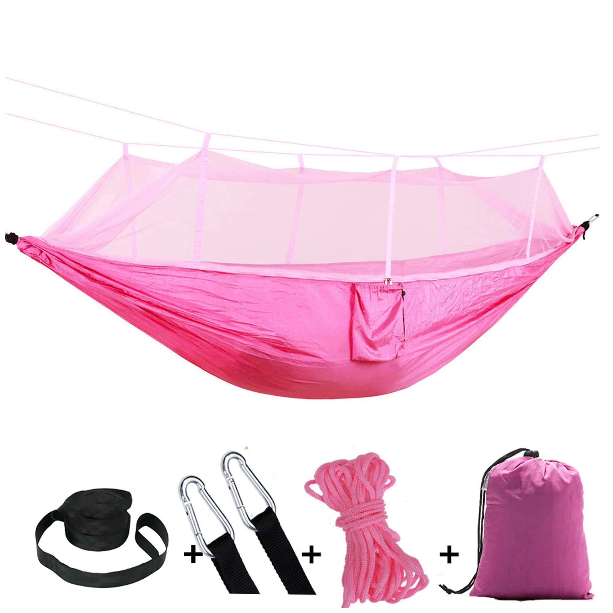 Outdoor Camping Double Hammock 11