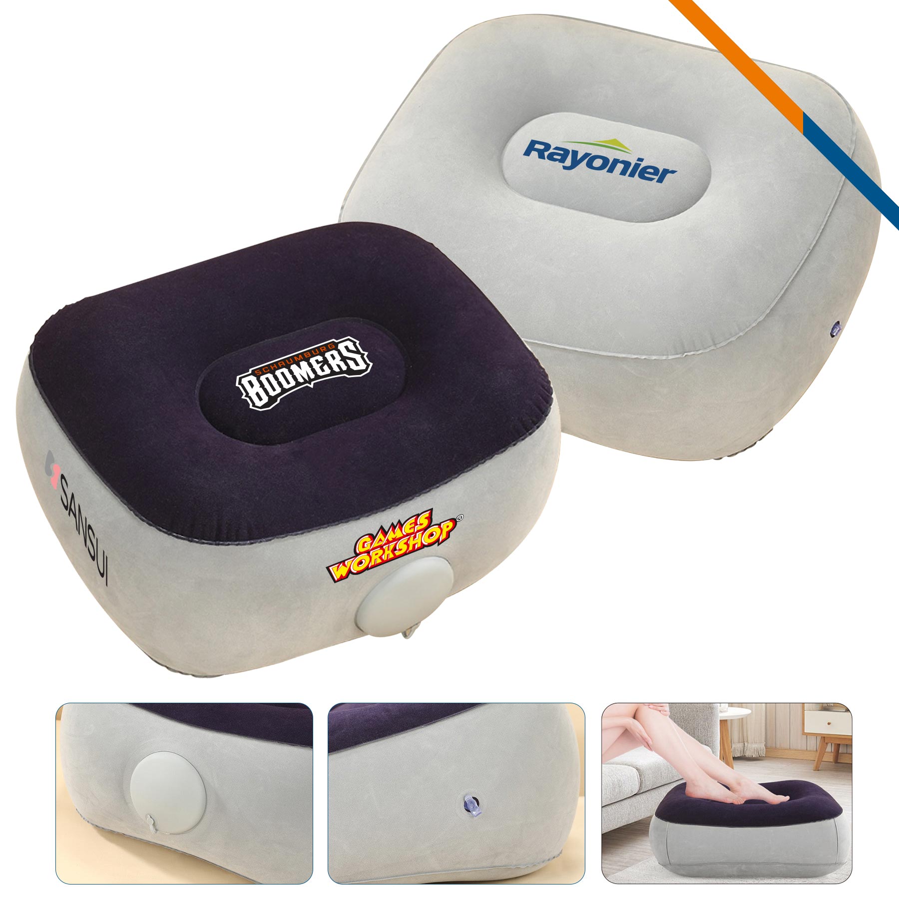 Ebersole Self Inflatable Footrest 2