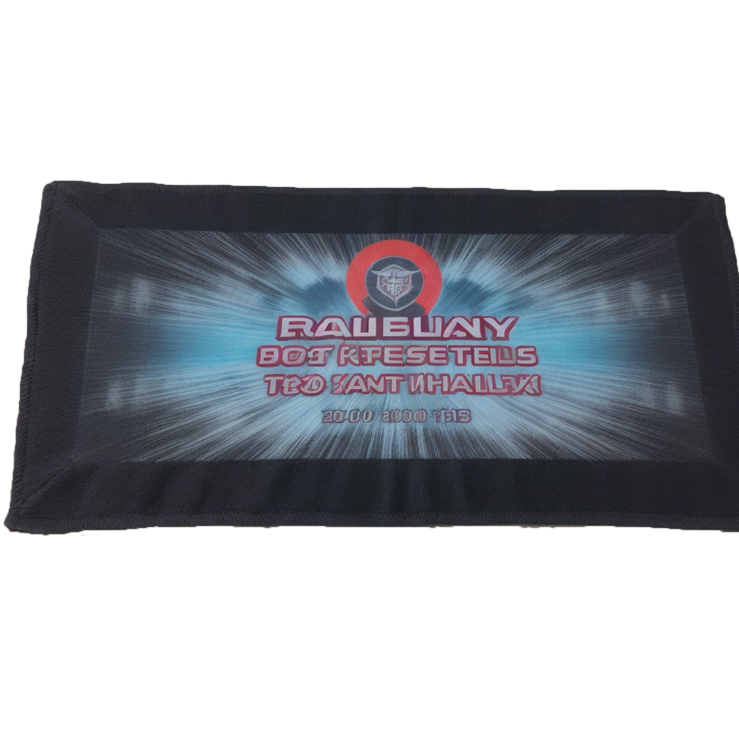 15" x 18" Sublimated Color Back Microfiber Rally Towel 6
