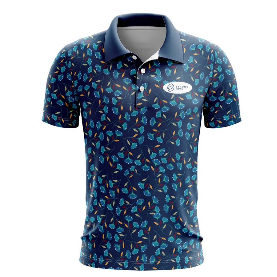 Sublimation Short Sleeve Polo - 180G Silk-Feel Interlock - 2