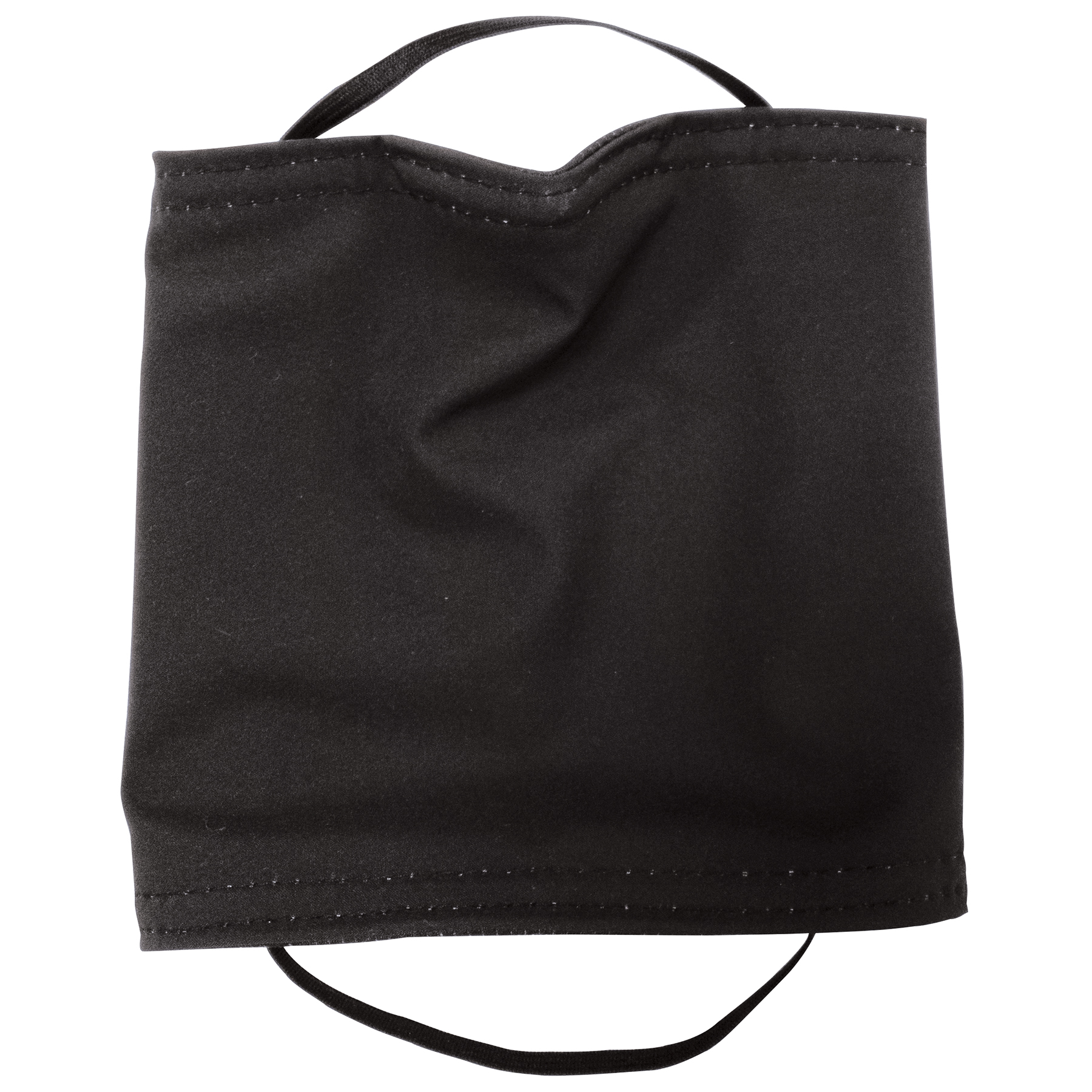 Premium Black Fabric Face Mask 2