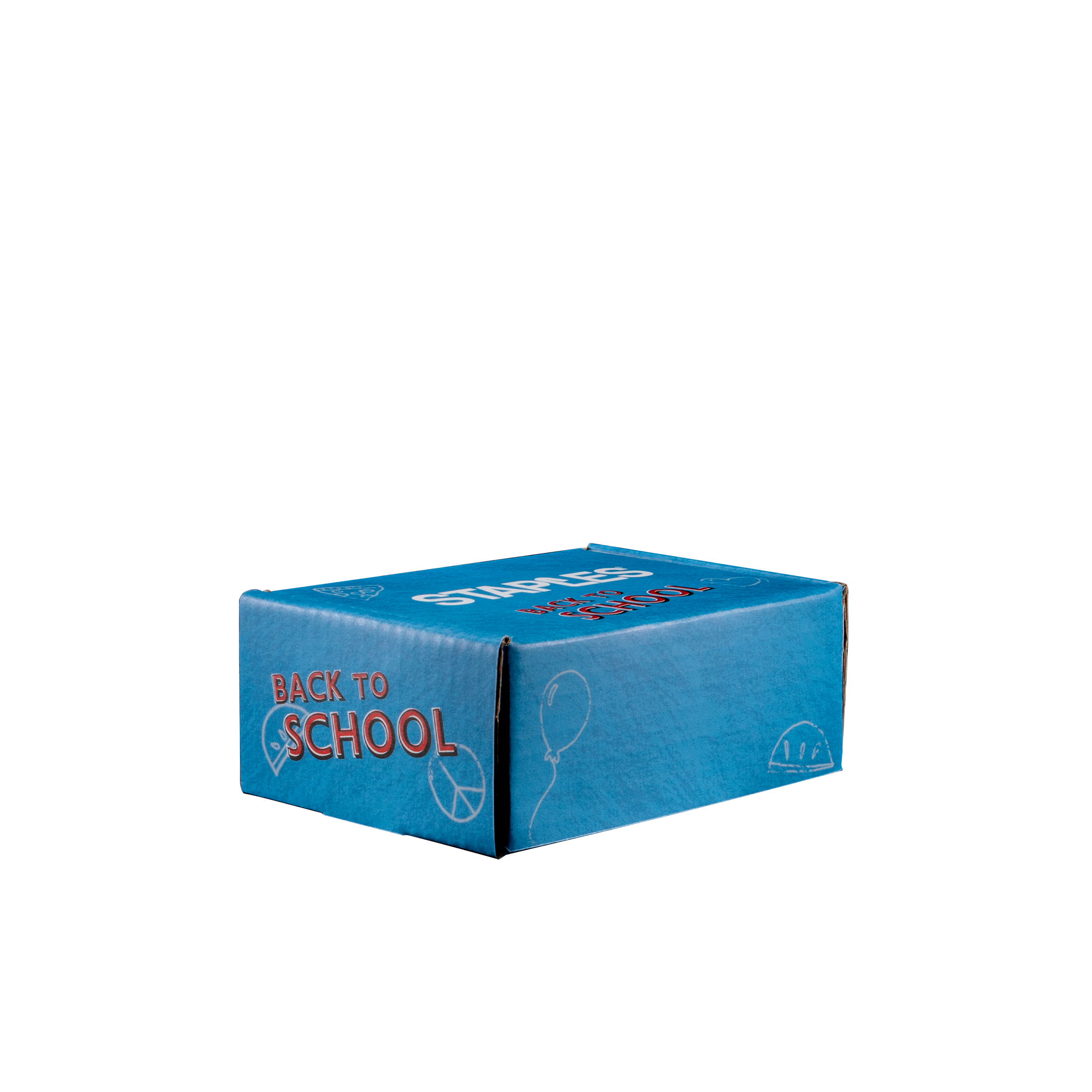 Mailing Box, B-Flute7" x 5" x 3" - White - B - 105 sq in 5