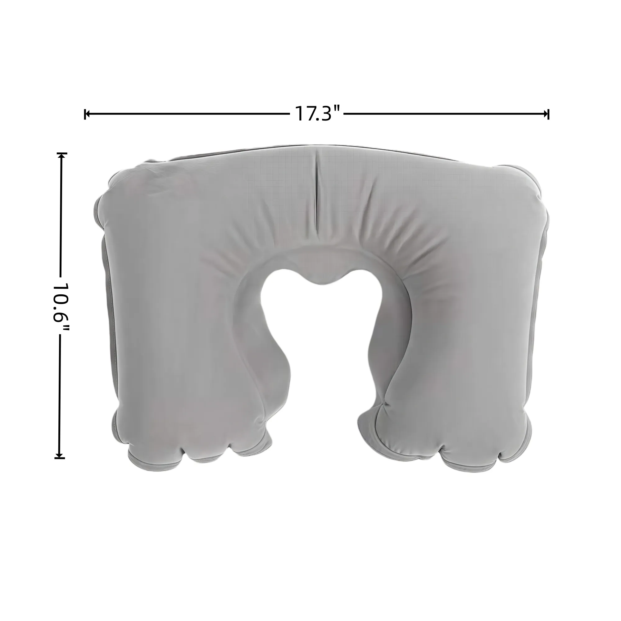 PVC Flocking U-Shaped Neck Pillow 2