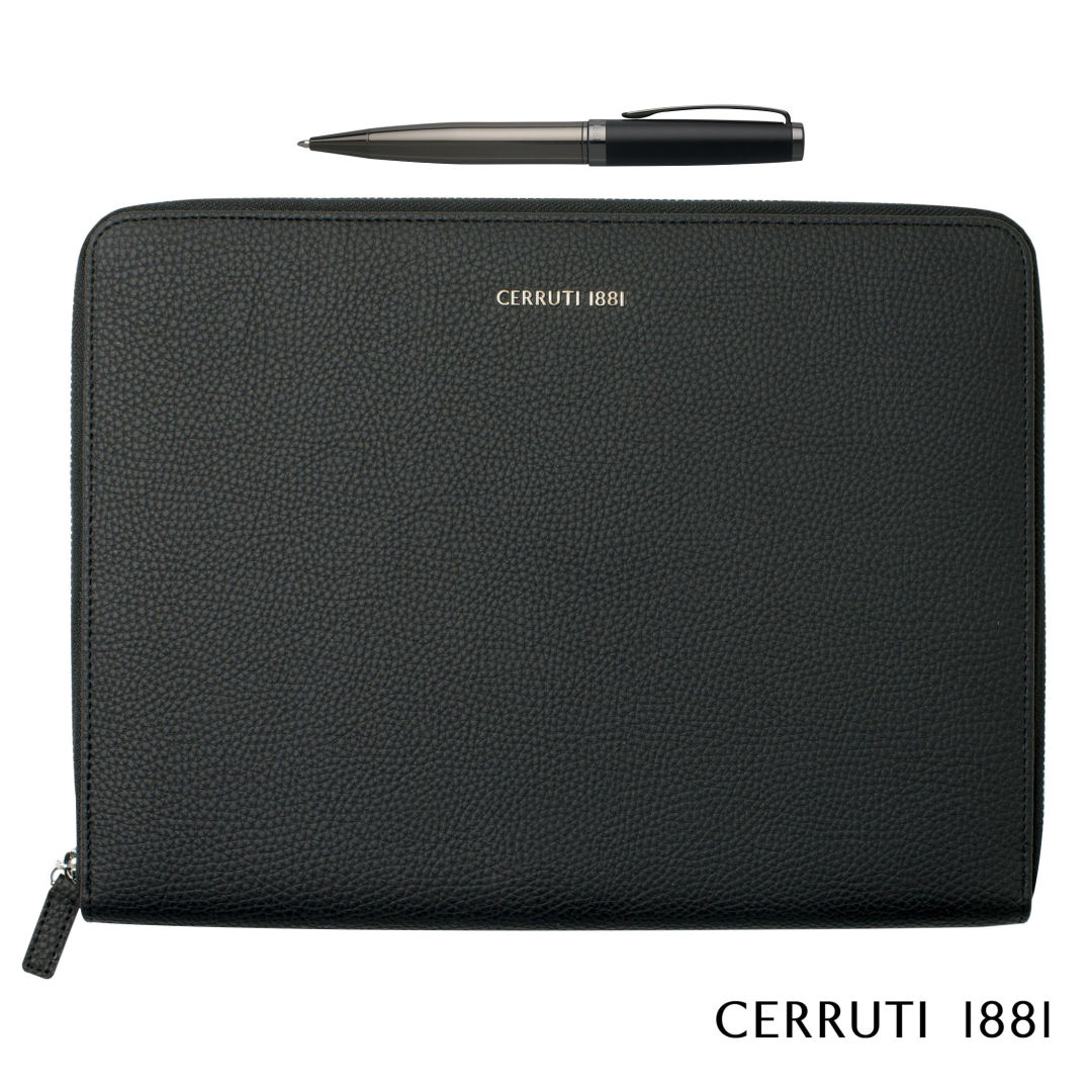 Cerruti 1881® Hamilton Pen & A4 Conference Folder Set 1
