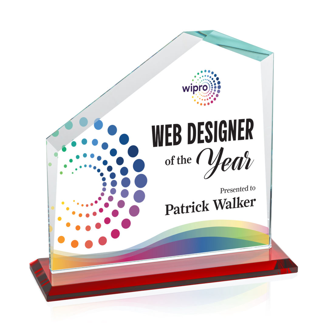 Fairmont VividPrint™ Award - Red 4