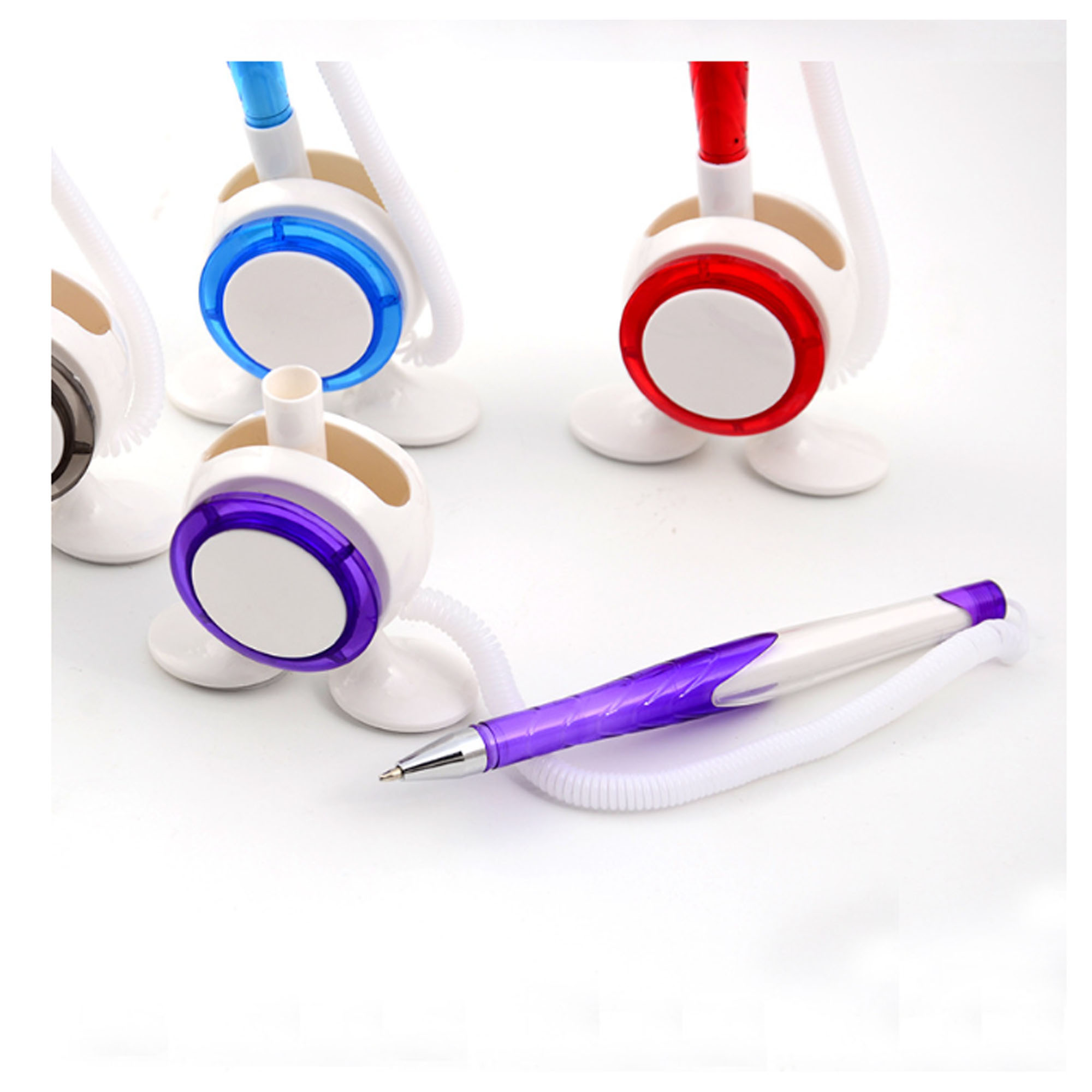 Creative Desktop Gel Pen with Sticker for Office Organization 5