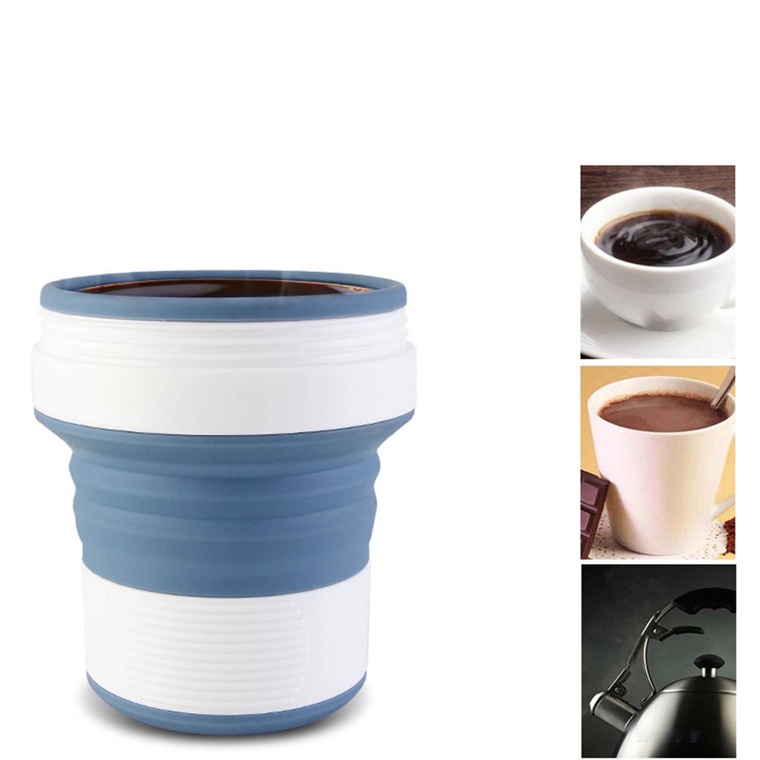 15Oz Silicone Collapsible Coffee Mug 3