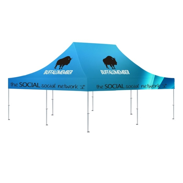 10' x 10' Pop-Up Tent - canopy graphic Full Bleed Dye-Sublimation 1