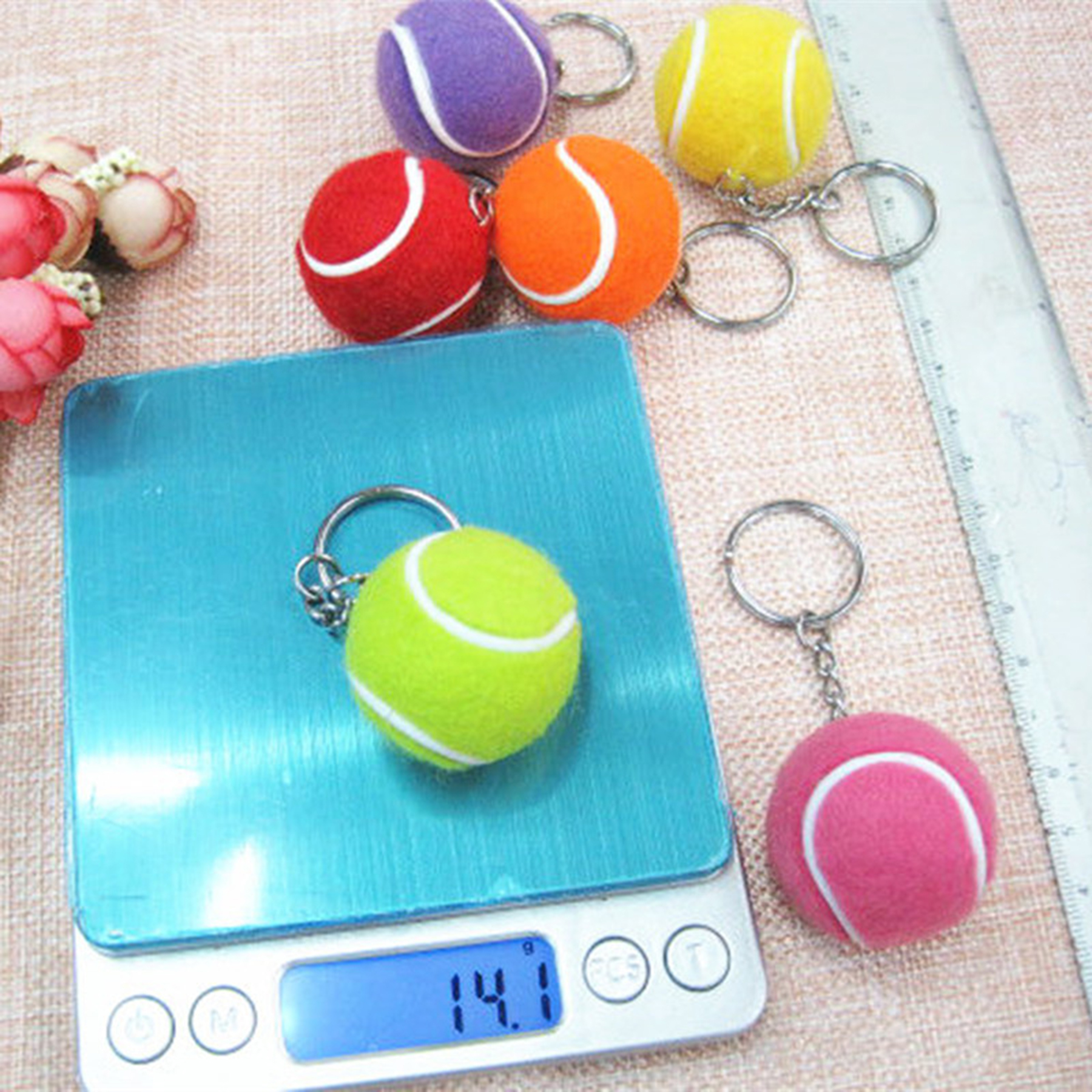 Tennis Ball Key Chain 3