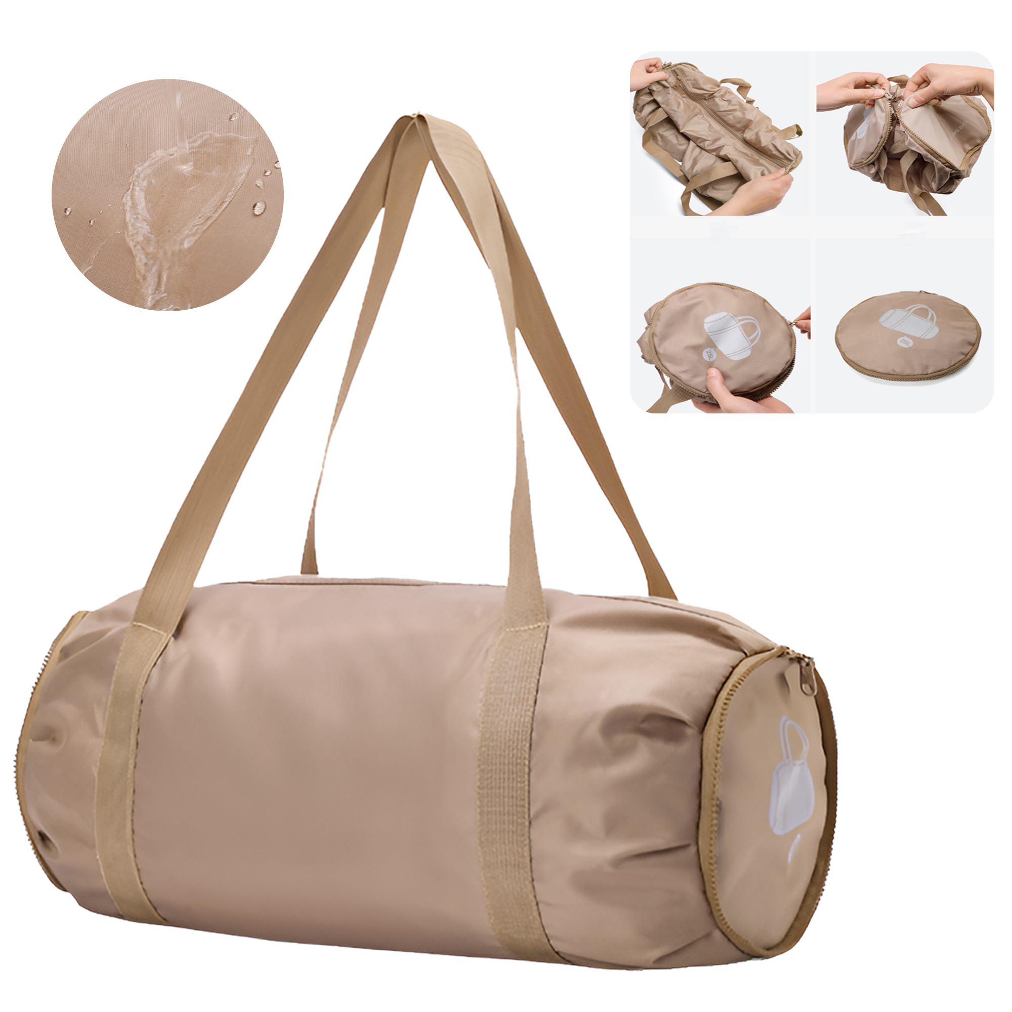 Stylish Foldable Oxford Tote Bag, custom tote bag with logo imprint 2