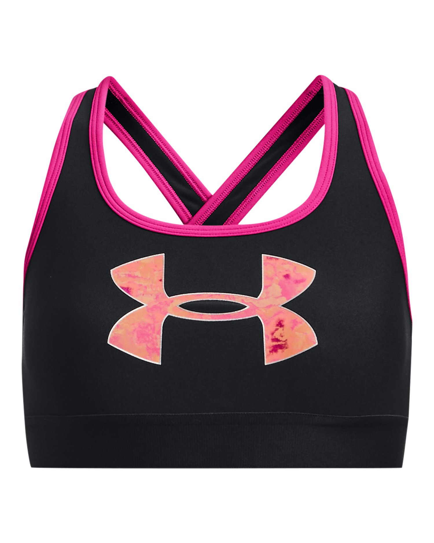 UA Crossback Graphic Girls' Sports Bra 6