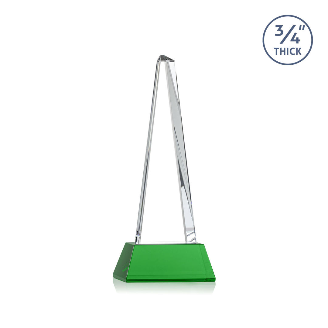 Majestic Tower Award on Newhaven Base - Green 4