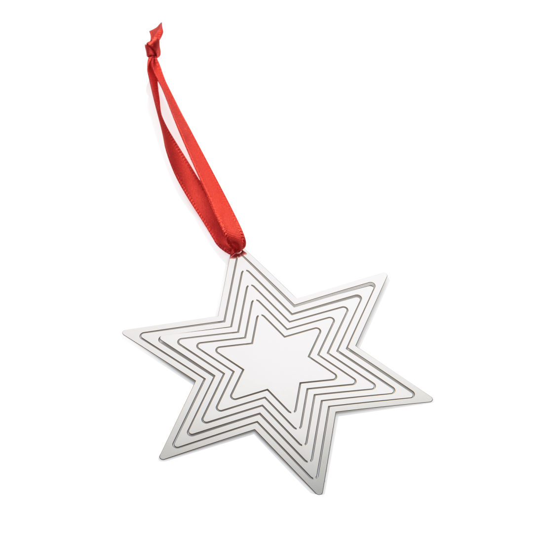 Glittering Celebrate Star Pop Out Ornament 1
