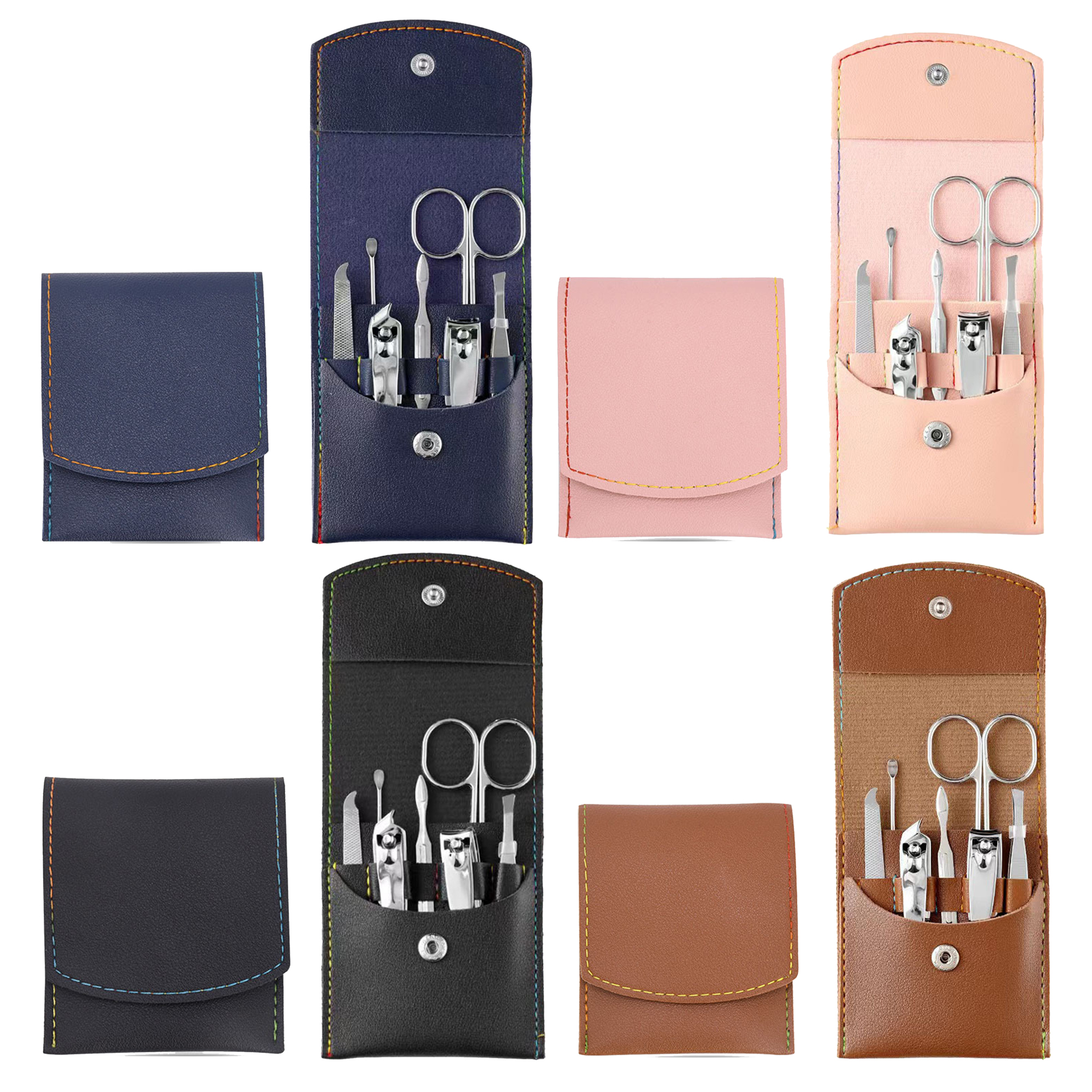 7-Piece Stainless Steel Nail Care Kit 7
