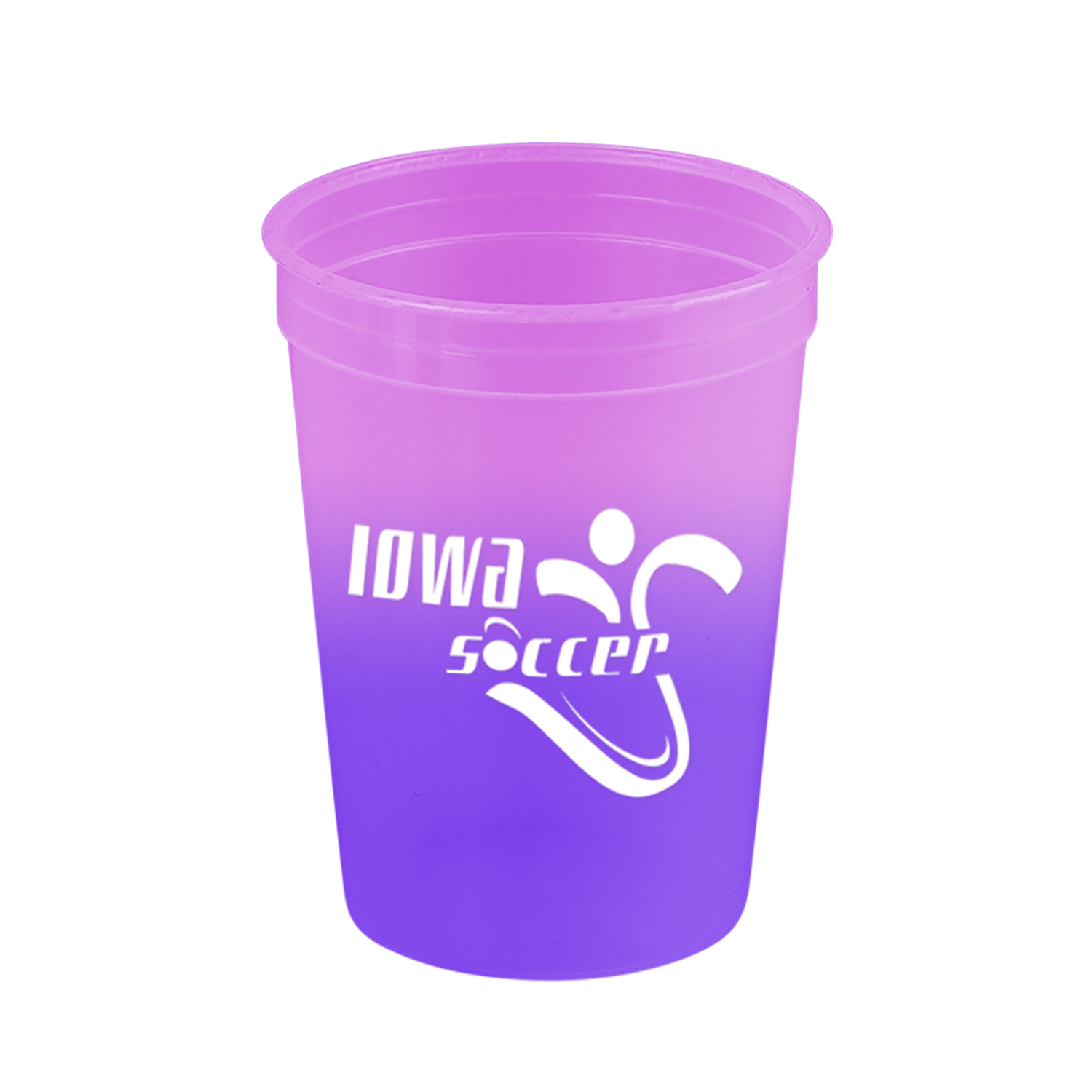 Cups-On-The-Go 12 oz. Cool Color Change Stadium Cup 14