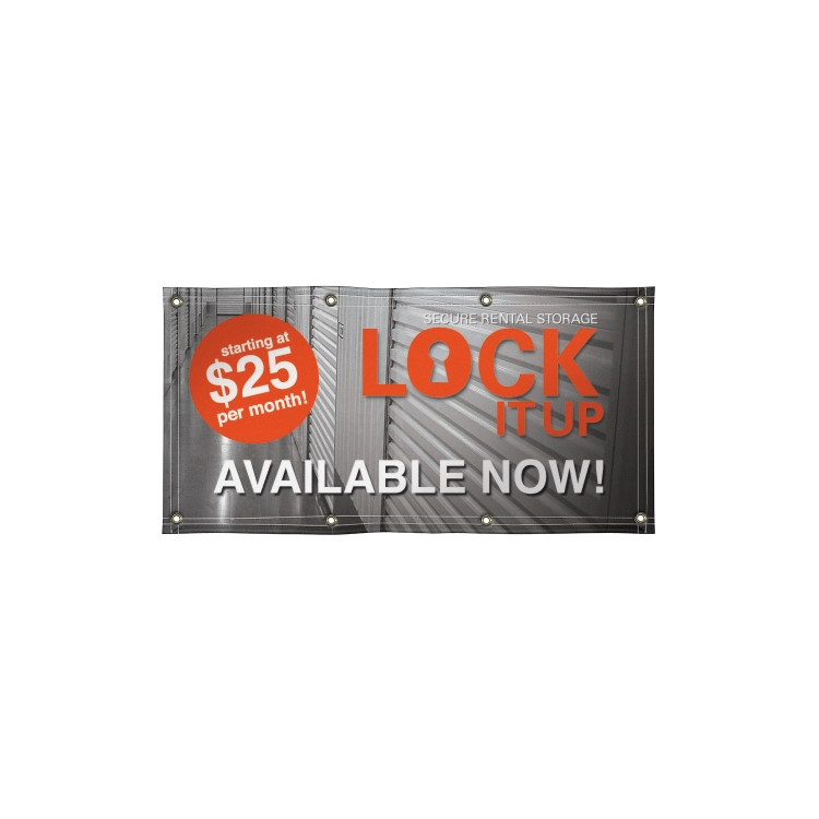 3' x 6' 10 oz. Vinyl Banner Single-Sided 18
