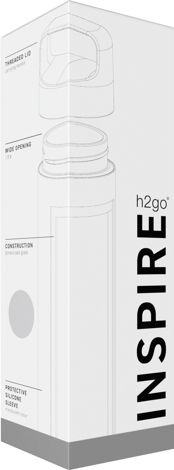 18 oz h2go inspire 3