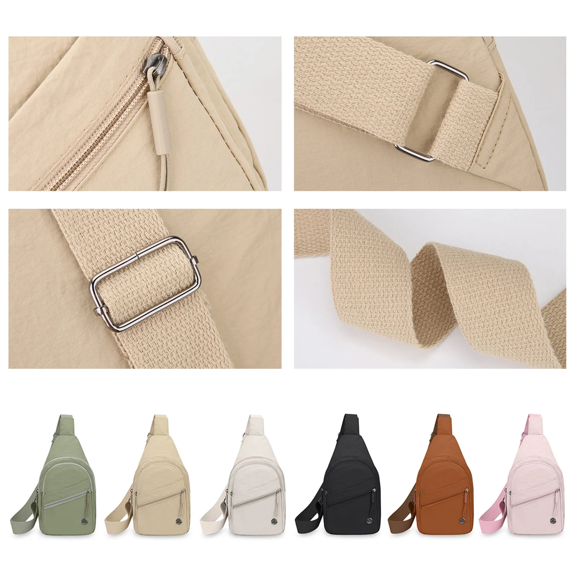 Waterproof Large Capacity Crossbody Bag 4