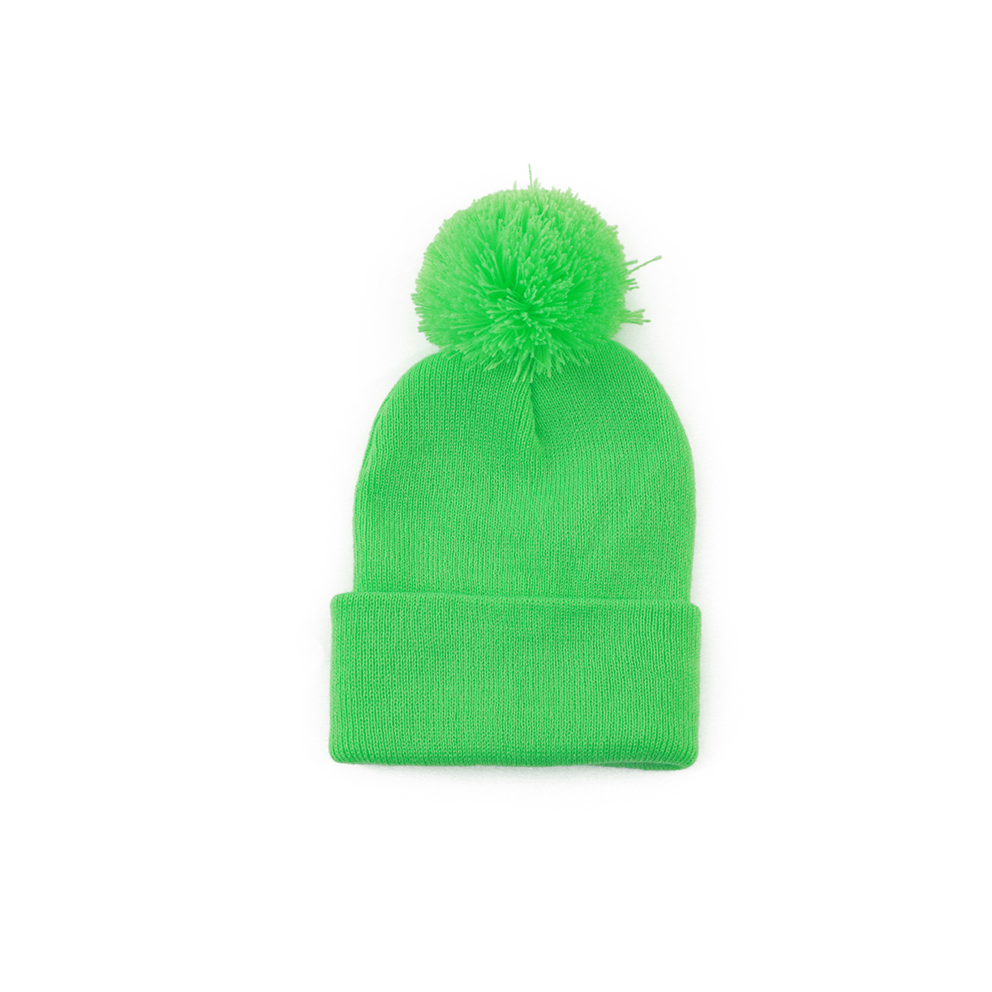 Knit Beanie With Pom Pom 12