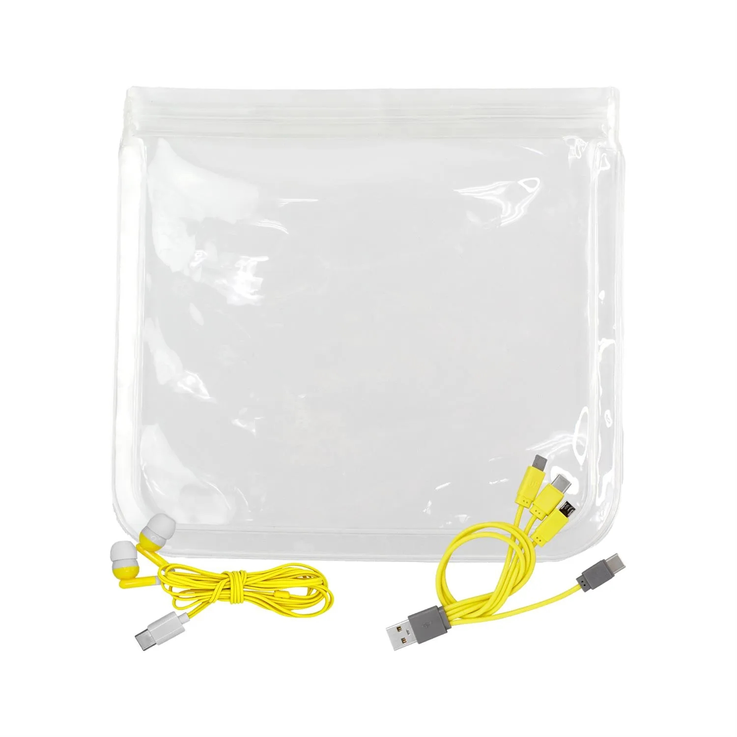 Clear Cable & Ear Bud Set 10