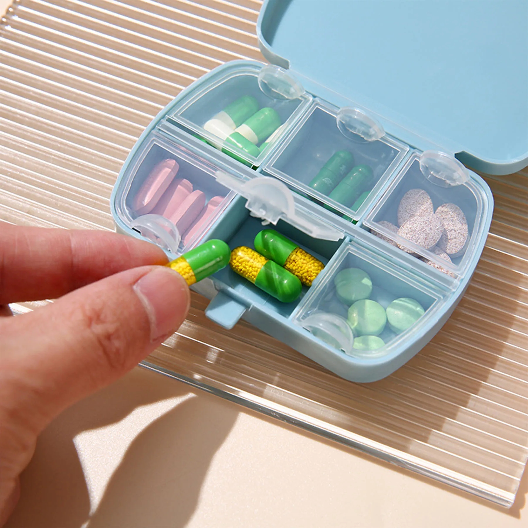 Portable pill case 5