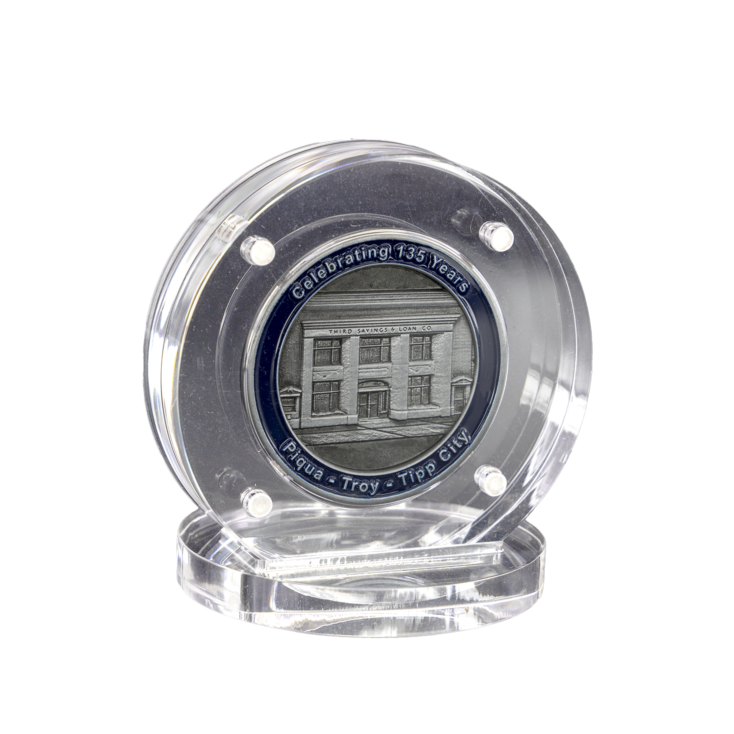 Acrylic Coin Holder 3