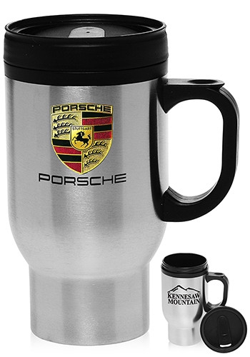 16 oz Stainless Steel Travel Mug 1