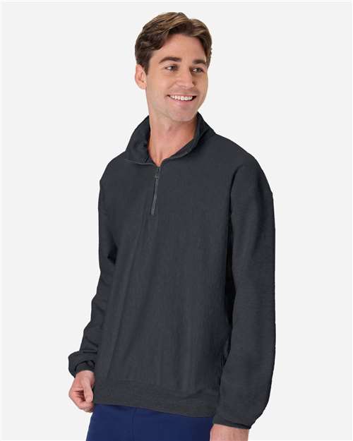 Unisex Beefy® Sweats Premium Heavyweight Quarter-Zip Sweatshirt - OG900 18