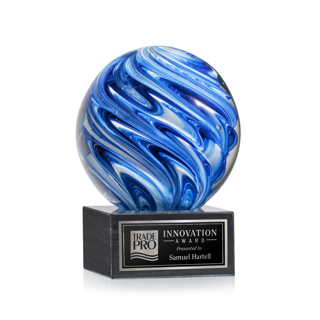 Naples Award on Square Marble Base 4